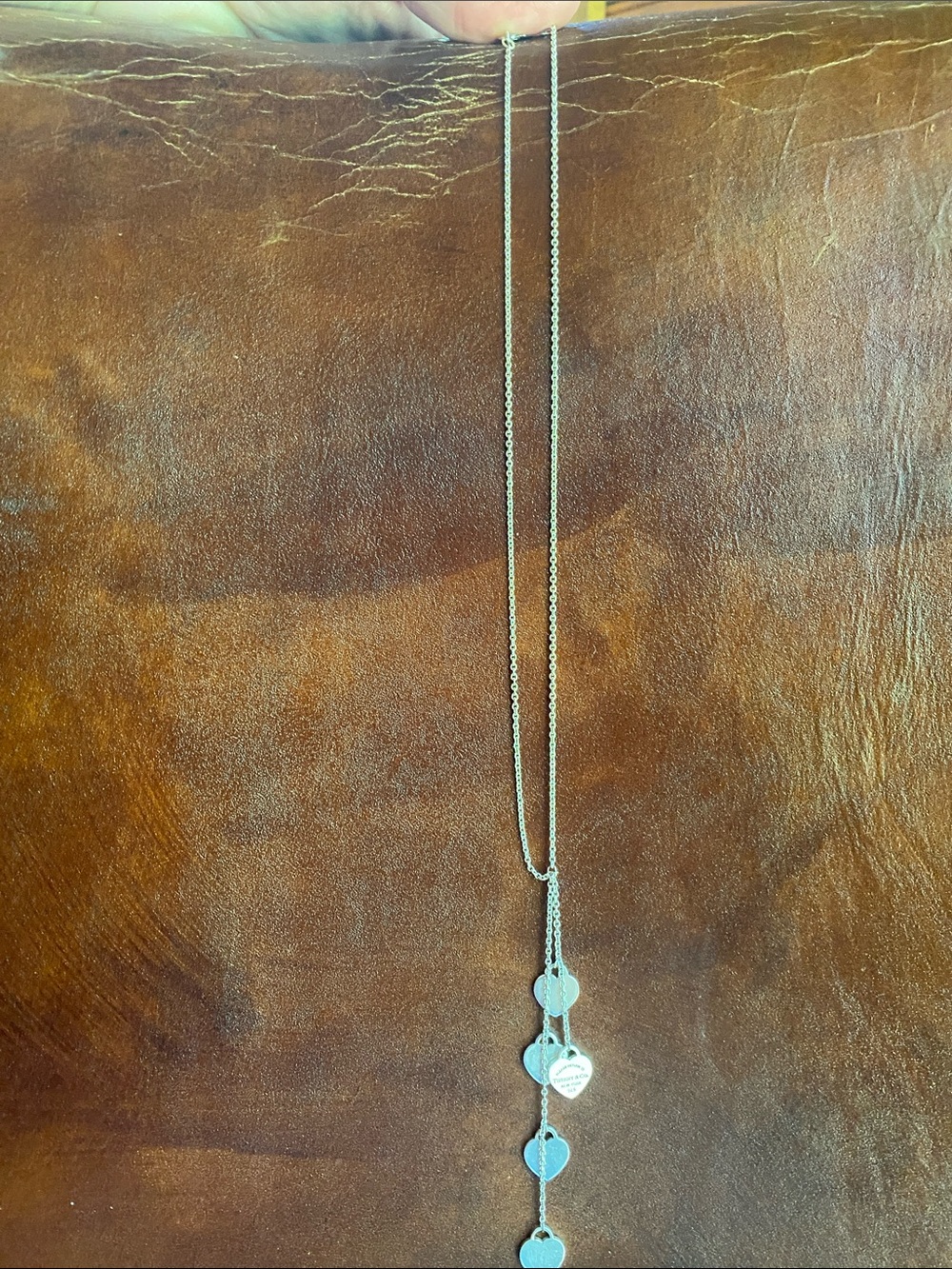 Tiffany & Co. Multi Hearts Lariat Drop Necklace in Sterling Silver - Picture 8 of 10